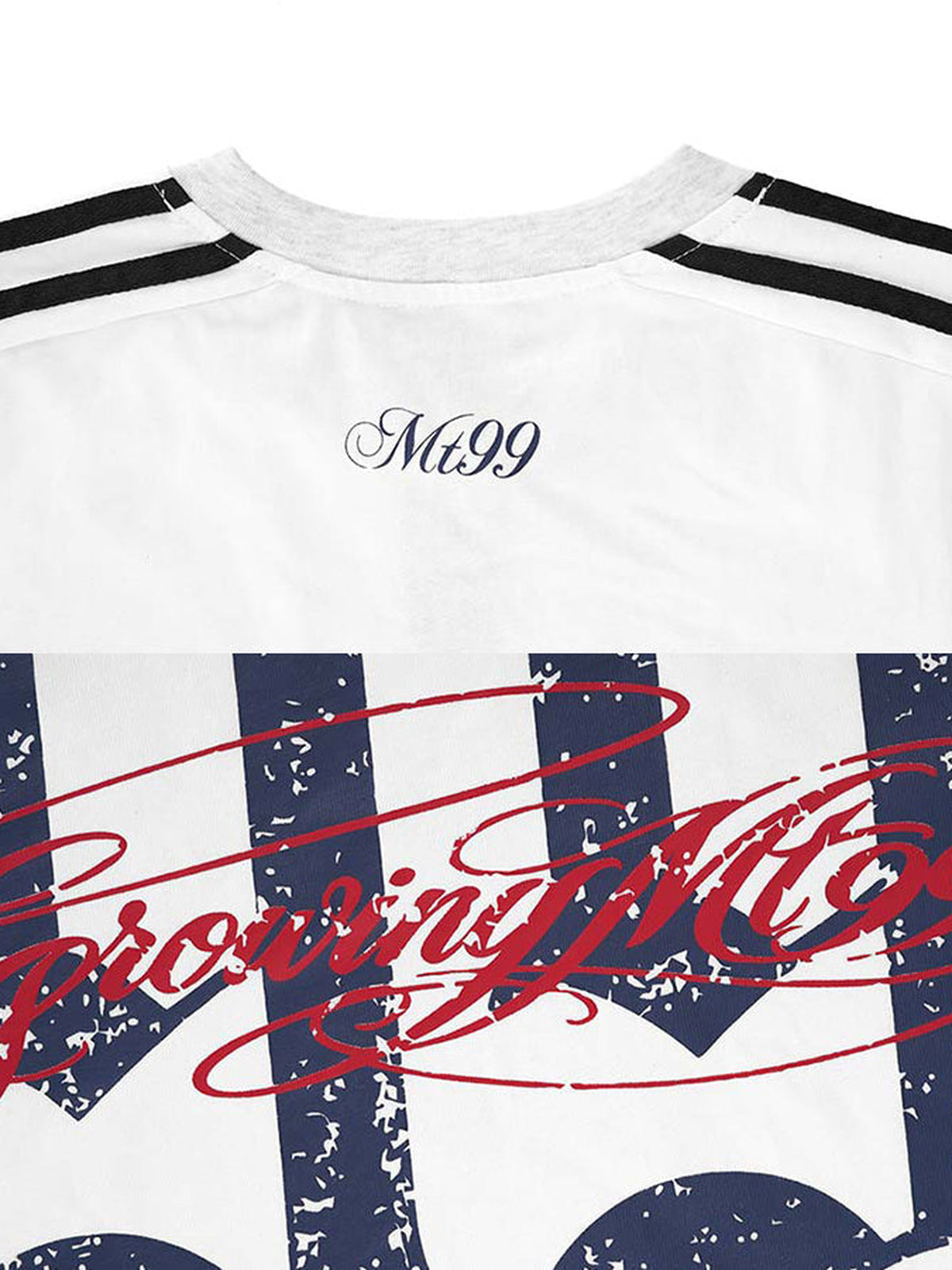 Jersey Longsleeve – Nahaufnahme Nacken hinten und 99-Print | XoKool
