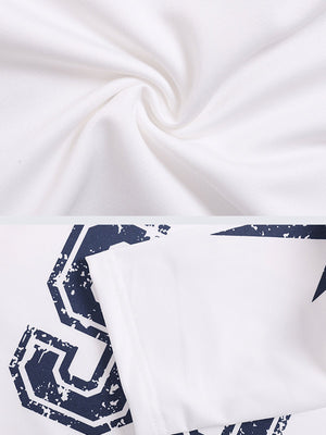 Number 96 long sleeve jersey – fabric and print close-up | XoKool