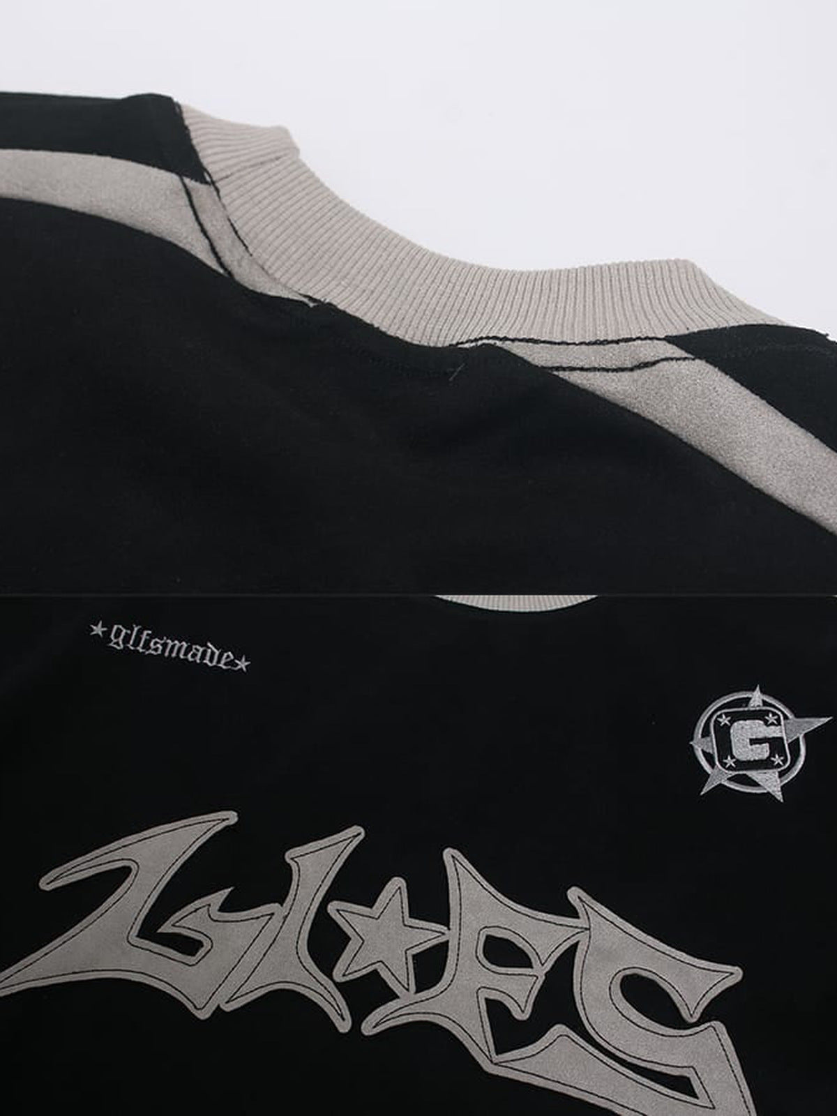 Moto long sleeve shirt – shoulder chest detail close-up | XoKool