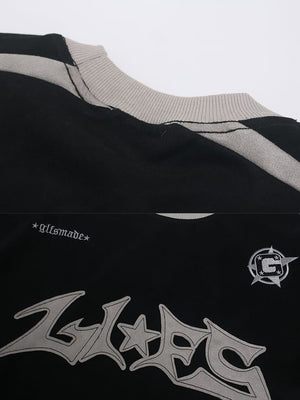 Moto long sleeve shirt – shoulder chest detail close-up | XoKool