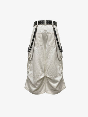 Cargoshorts mit Blitz-Print – Rückseite flach | XoKool