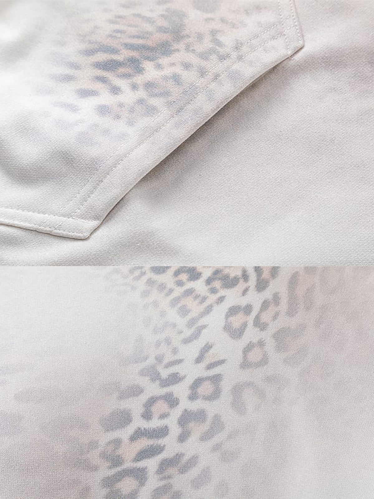 Leopard print hoodie – leopard print close-up | XoKool