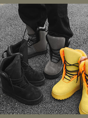 Botas puffer acolchadas oversize de caña alta – foto urbana, varios colores | XoKool