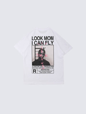 T-Shirt mit Fotoprint – Weiß, Rückseite | XoKool