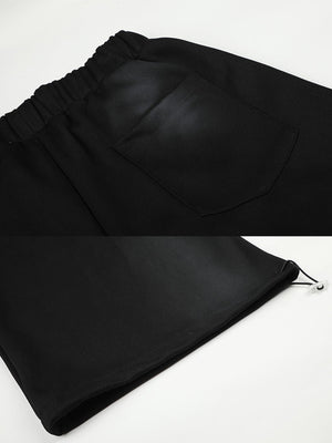 Oversized Jogginghose – Nahaufnahme Gesäßtasche und Saum-Kordelzug | XoKool