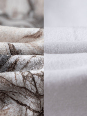 Hoodie de camuflaje – primer plano del estampado y el forro polar interior | XoKool