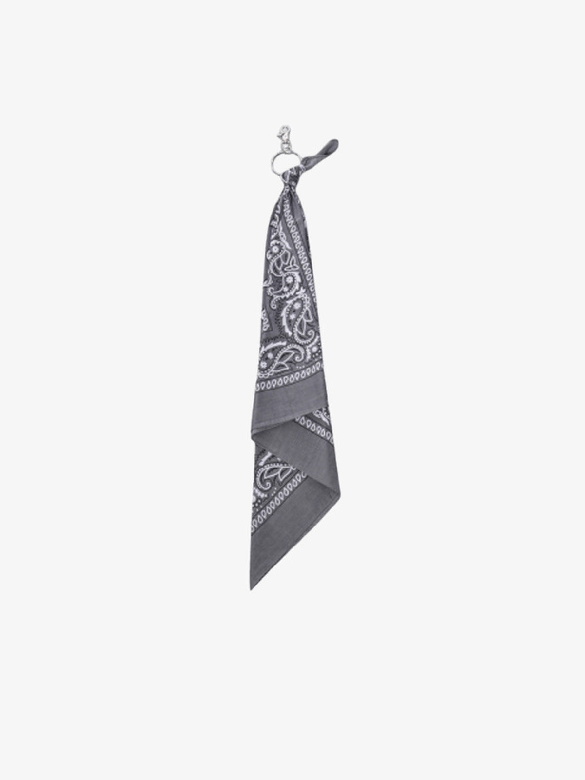 Paisley bandana clip – Grey | XoKool