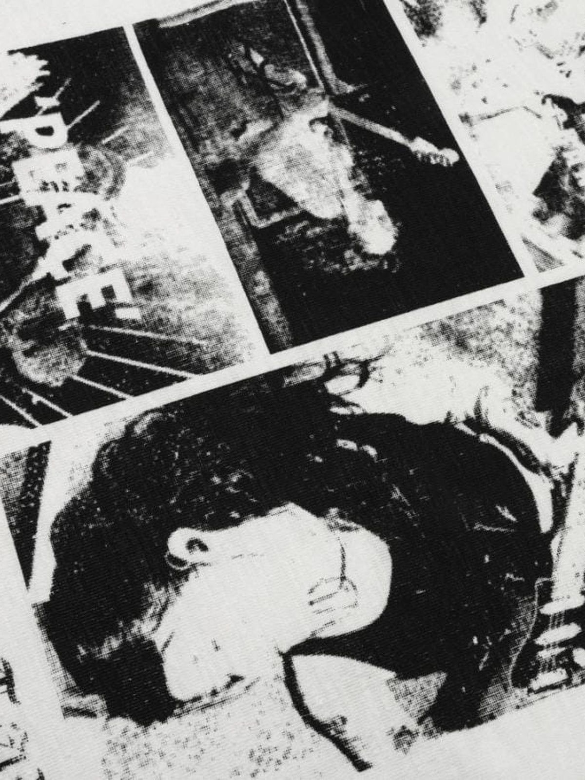Photo collage tee – collage graphic close-up | XoKool