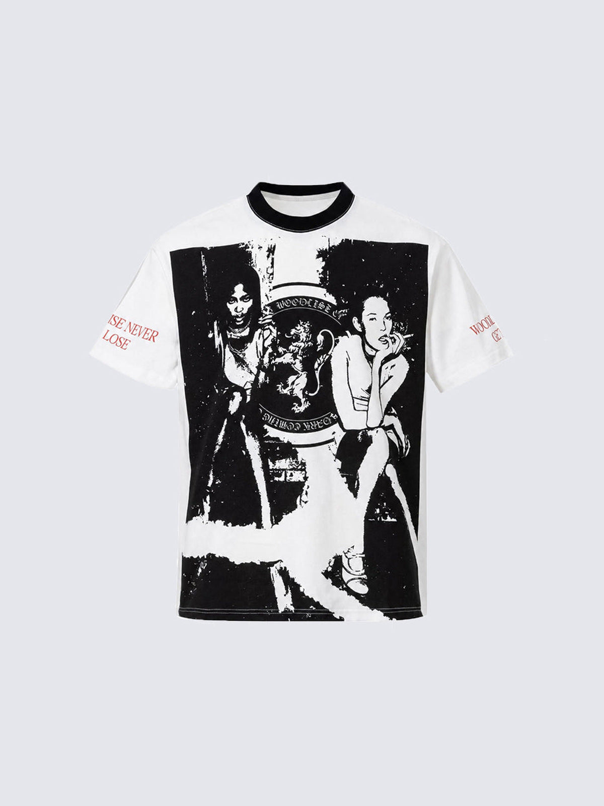 Ringer tee – White, front view | XoKool