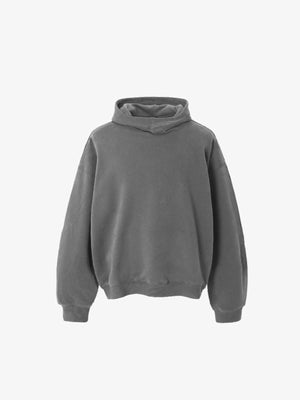 Boxy hoodie – Grey, front view | XoKool
