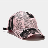 MLB Newspaper Baseball Cap