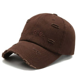 MLB 'Care' Distressed Baseball Cap