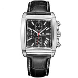 Premium Chronograph Leather Watch