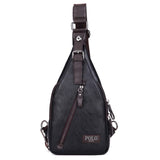 Luxury Leather Sling Bag - 5 Colors