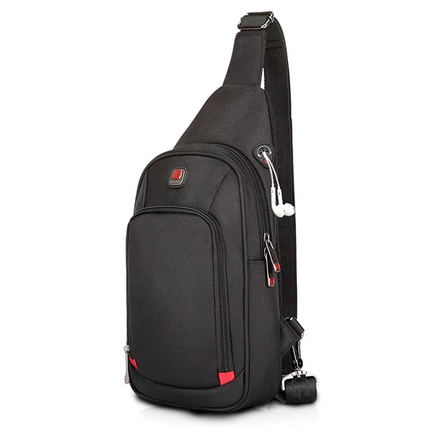 Premium Waterproof Nylon Crossbody/Sling Bag