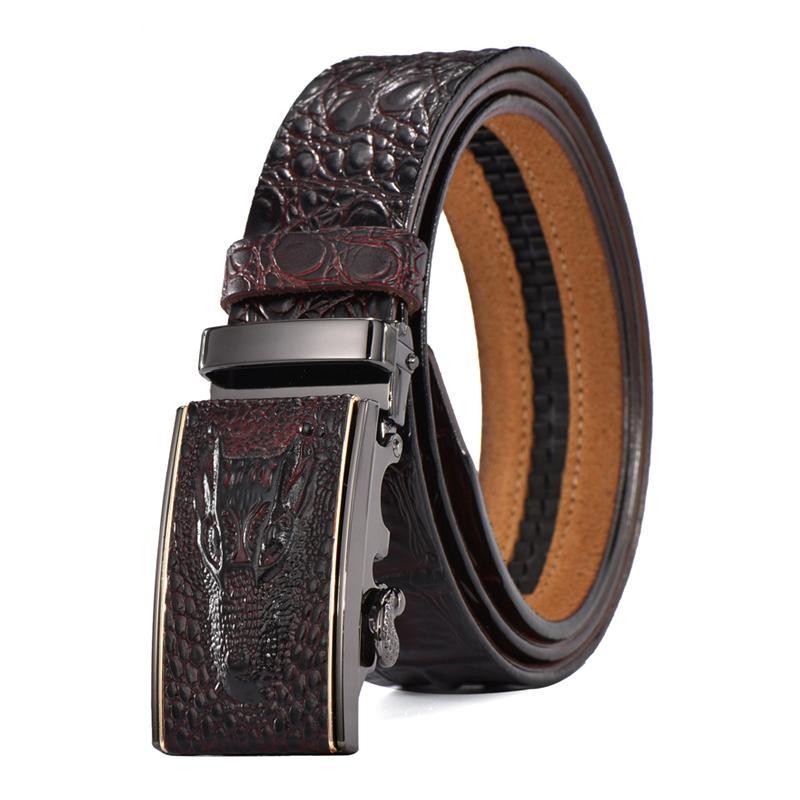 Luxury Leather Buckle Belt