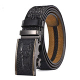 Luxury Leather Buckle Belt