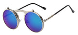 1842 Vintage Flip Up Round Sunglasses
