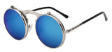 1842 Vintage Flip Up Round Sunglasses