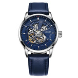 LIVENS Automatic Leather Watch