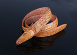 Luxury Buckle Leather Belt