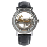 Luxury Hollow Automatic Leather Watch