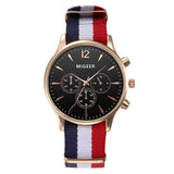Luxury Fashion Canvas Mens Analog Watch