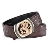 Luxury Pegasus Leather Belt