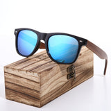Walnut Wayfarer Polarized Sunglasses