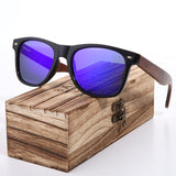 Walnut Wayfarer Polarized Sunglasses