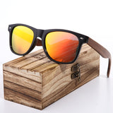 Walnut Wayfarer Polarized Sunglasses