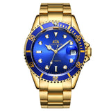Luxury Silver/Gold/Dual Tone Automatic Stainless Steel Watch