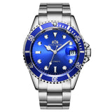 Luxury Silver/Gold/Dual Tone Automatic Stainless Steel Watch