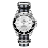 Mens Luxury Date Function Automatic Watch(Nylon Strap)