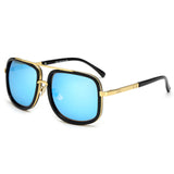 Square Pilot Mirrored Sunglasses