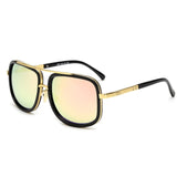 Square Pilot Mirrored Sunglasses