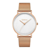FUERTE Men's Ultra Thin Stainless Steel Watch