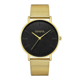 FUERTE Men's Ultra Thin Stainless Steel Watch