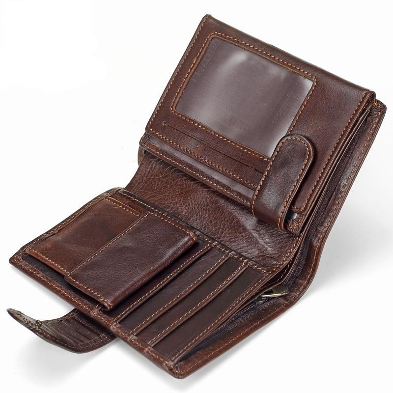 Vintage Leather Multi-functional Wallet - 4 Colors