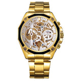Luxury 3D Bezel Automatic Skeleton Watch