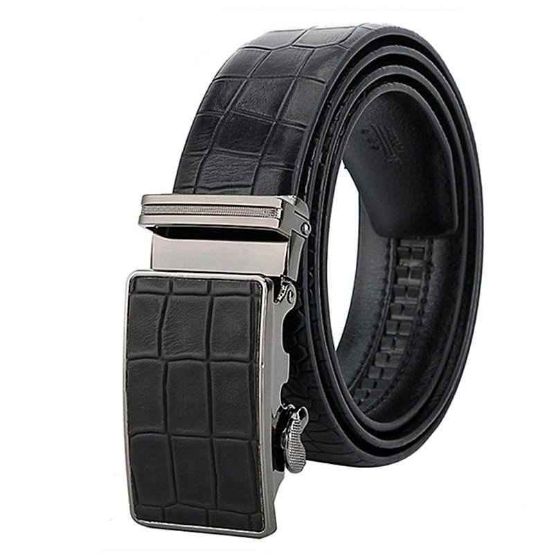 Luxury Pattern Leather Belt