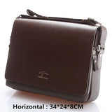 Vintage Leather Messenger Bag - Different Sizes Available