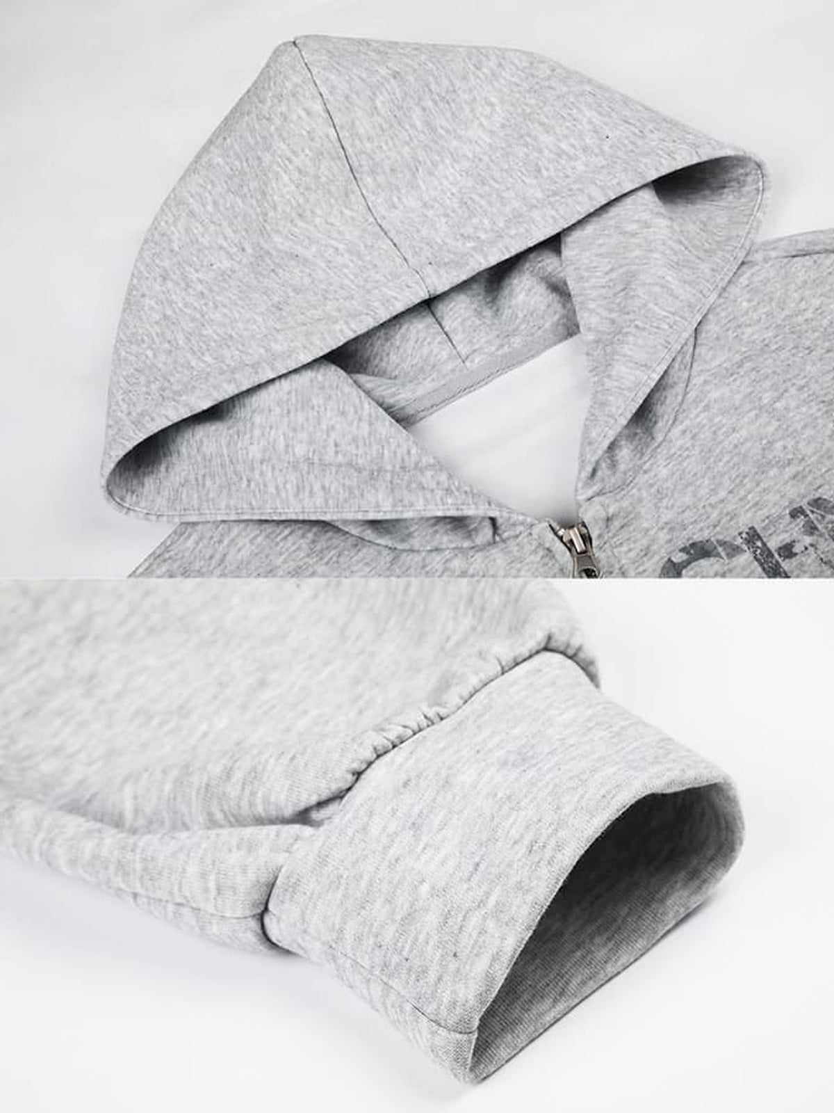 Puppy Zip Hoodie – Nahaufnahme Kapuze und Bündchen | XoKool
