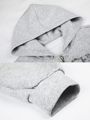 Puppy Zip Hoodie – Nahaufnahme Kapuze und Bündchen | XoKool