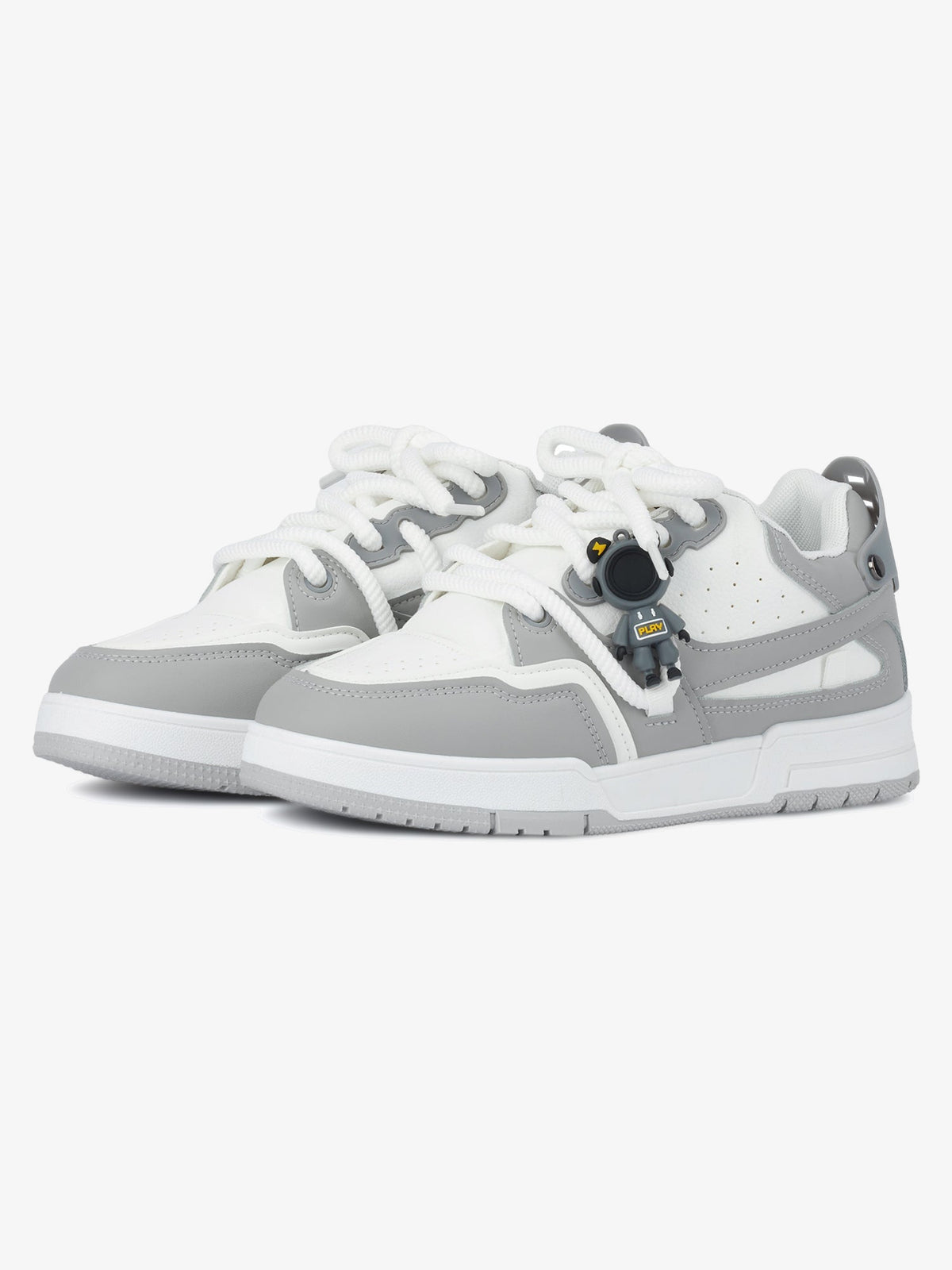 Zapatillas skate con cordones de cuerda – par en Gris Claro | XoKool