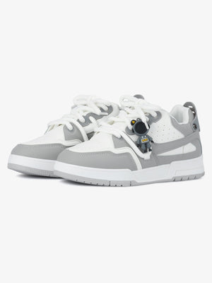Zapatillas skate con cordones de cuerda – par en Gris Claro | XoKool