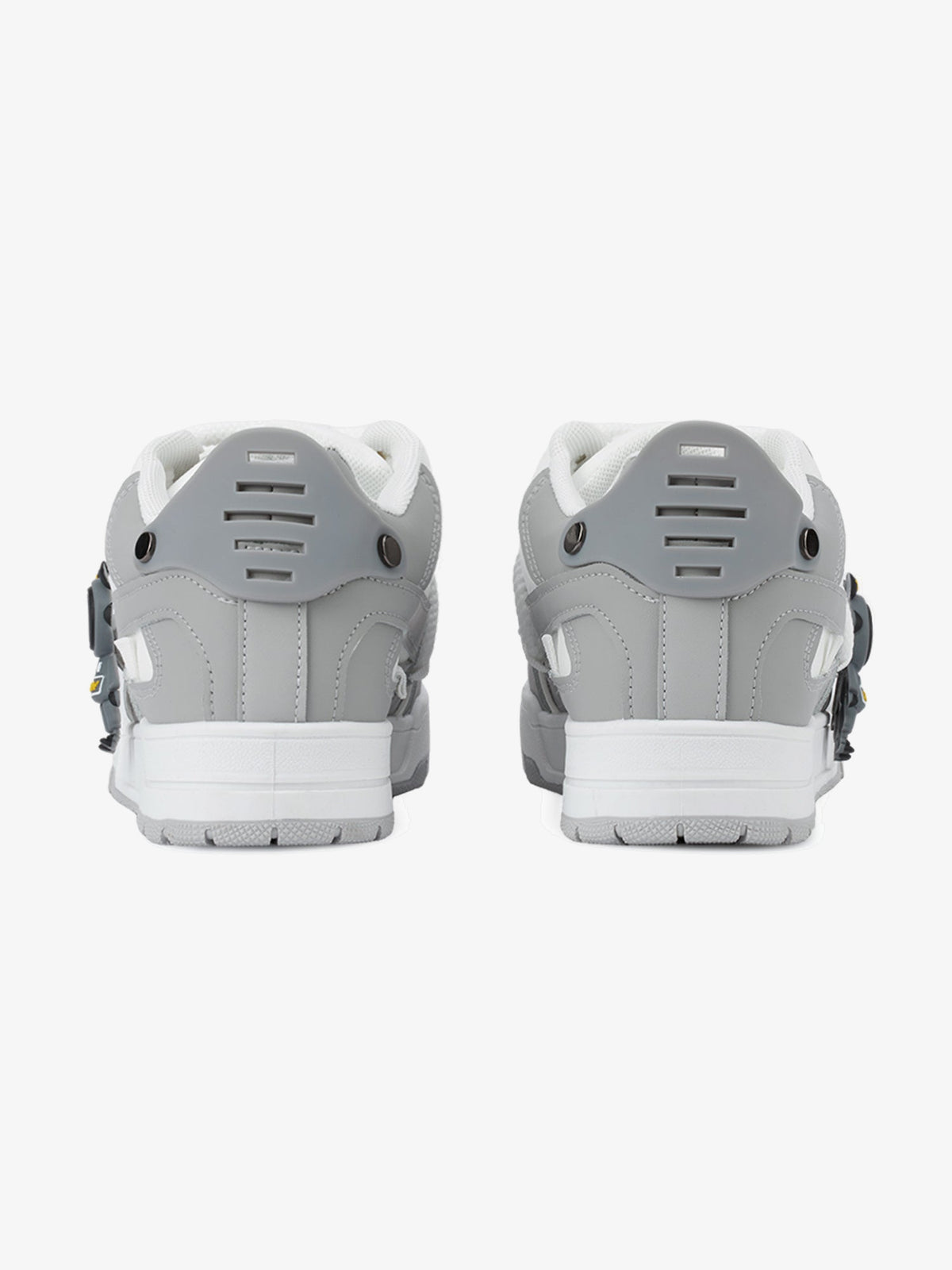 Zapatillas skate con cordones de cuerda – talones, vista trasera | XoKool