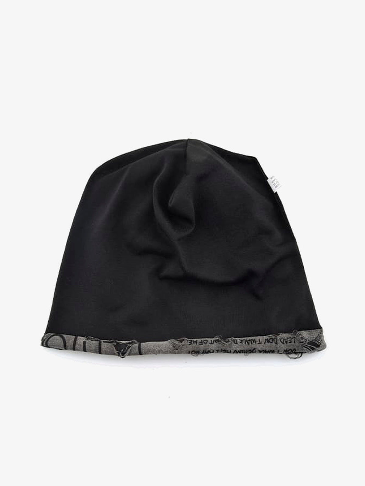 Slouchy Beanie – Ansicht der schwarzen Innenschicht | XoKool