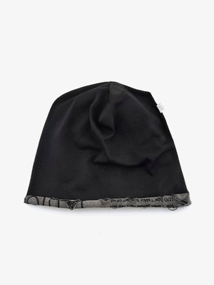 Slouchy Beanie – Ansicht der schwarzen Innenschicht | XoKool