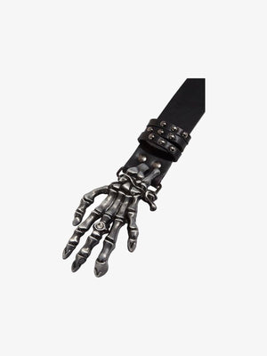 Skeleton-Hand-Gürtel – Schnalle in Nahaufnahme | XoKool